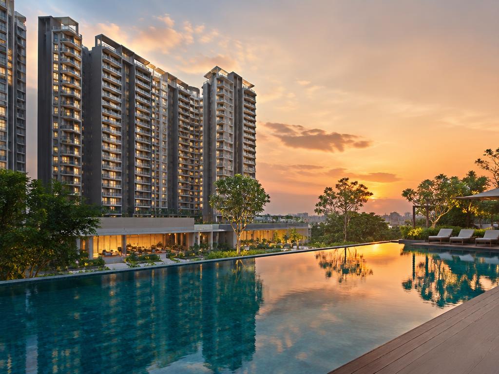 Multi-storey residential apartment building