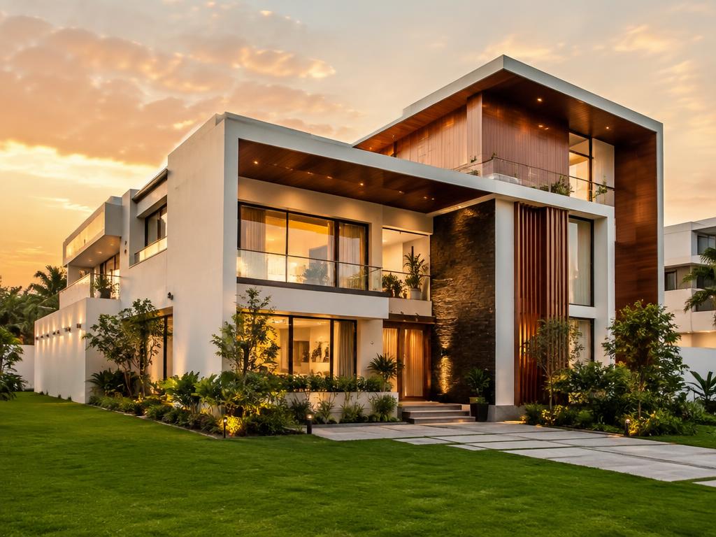 Contemporary premium villa in Hyderabad